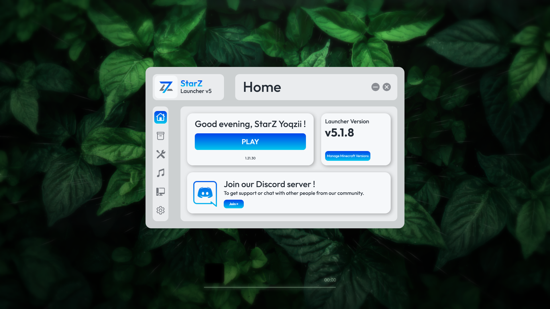 Preview of the StarZ Launcher project